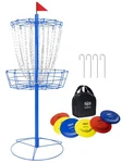 Tarumg Golf Basket 24 Chain Portable Target + 6 Discs Carry Bag. Fixed Price $179.99.