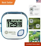 Voice 2S+ Talking Gps Rangefinder, Clip Hat Golf Navigation, Slope Mode On.... Fixed Price $135.19.