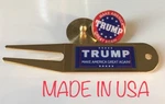 Donald Trump Golf Ball Markers And Divot Tool Set Maga President America Gift. Fixed Price $12.99.
