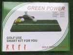 Asyxstar Green Power Golf Swing Groover Trainer Aid Hitting Mat 4-IN-1. Fixed Price $13.95.