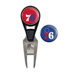 Wincraft Philadelphia 76ERS Cvx Repair Tool & Ball Markers Set. Fixed Price $24.99.