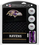 Baltimore Ravens Premium Golf Gift Set 3 Balls Deluxe Towel & Tees. Fixed Price $18.99.