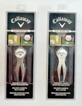 Brand New Lot Of 2 Callaway Divot Repair Tools W/ Magnetic Ball Markers Golf. Fixed Price $19.99.