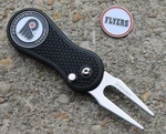 Philadelphia Flyers Nhl Team 2-SIDED Winged Logo Golf Ball Marker Divot Tool. Fixed Price $11.33.