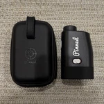 Pinned Prism + Golf Rangefinder Black Plastic With Carrying Case. Fixed Price $190.00.