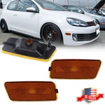 2PCS Amber Lens Front Bumper Side Marker Lights For 2010-2014 Vw MK6 Golf Gti. Fixed Price $14.99.