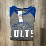 Indianapolis Colts Nfl Team Apparel Long Sleeve Tee - Large. Fixed Price $30.00.