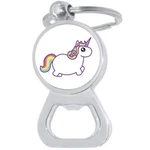 Chubby Unicorn Bottle Opener Keychain - Metal Beer Bar Tool Ring. Fixed Price $15.88.