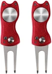 Kaveno Golf Divot Repair Tool, Foldable Pop-up Button Stainless Steel Switchblad. Fixed Price $16.77.