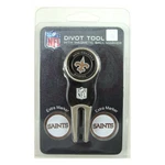 New Orleans Saints Golfer's Divot Repair Tool With 3 Nfl Ball Markers. Fixed Price $19.95.