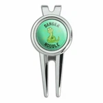 Danger Noodle Snake Funny Humor Golf Divot Repair Tool And Ball Marker. Fixed Price $9.99.