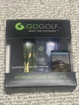 Gogolf Gps Hear The Distance Wearable Audio New Nib. Fixed Price $22.99.