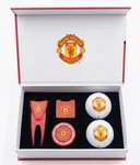 Manchester United Taylormade Golf Gift Set Balls Divot Tool Boxed. Fixed Price $70.00.