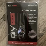 Divpro 6-IN-1 Golf Tool Cigar Holder Divot Repair Ball Marker New Sealed. Fixed Price $15.00.