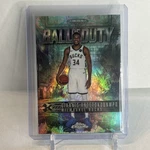 2025-26 Topps Chrome Ball Of Duty Giannis Antetokounmpo #BD-4 Aqua.... Fixed Price $29.99.