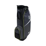 Izzo Golf Ultra Lite Cart Bag Single Strap Gray Lime 35IN X 14IN 11IN. Fixed Price $154.99.