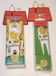 Peanuts Snoopy Woodstock Mini Golf Bag Ball, Tees, Marker Divot Tool Set. Fixed Price $15.99.
