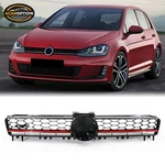 Front Grille Fits 15-17 Vw Golf Gti MK7 Mesh Black W/red Trim Badge Base. Fixed Price $69.99.