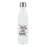 Crazy Golf Man Double Wall Water Bottle Funny Dad Father's Day Sport Thermal. Fixed Price $45.11.