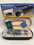 Golf Scope 10X25 Times Magnification Mm With Strap Case And Manual Ad 917. Fixed Price $30.28.