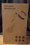 12X60 Riroma Monocular Telescope High Powered W/ Smartphone Adapter Tripod & Bag. Fixed Price $55.00.