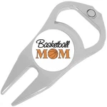 Basketball Mom Golf Marker Divot Repair Tool Bottle Opener. Fixed Price $15.88.
