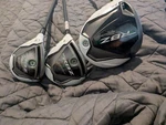 Left Taylormade Rocketballz Set.driver, 3 WOOD,HYBRID.9.5,15,19.RBZ. Fixed Price $199.99.