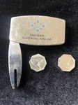 Zippo Greenskeeper Golf Divot Shoe Tool & Ball Markers Pem Electric Mfg. Co. Fixed Price $15.00.