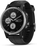 Garmin 010-01988-10 Fenix 5 Plus Multisport Gps Smartwatch, Silver W/black Band. Fixed Price $369.99.