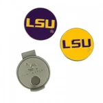 Lsu Tigers Hat Clip 2-PC Ball Marker Set New Wincraft. Fixed Price $14.00.