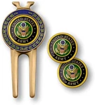 New U.s. Army Golf Divot Tool And Ball Marker Set.. Fixed Price $23.99.