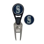 Team Effort Golf Mlb Cvx Repair Tool Seattle Mariners Ball Marker New. Fixed Price $24.99.