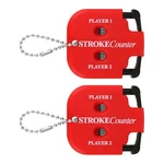 2PCS Golf Stroke Counters, Portable Score Keeper With Hanging Rope Mini Squar.... Fixed Price $13.51.