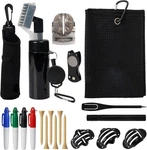 20PCS Golf Accessories Kit With Club Cleaner Brush,divot Tool And Ball Mark. Fixed Price $35.98.