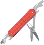 Fox Vulpis Red Folding Knife Multi-tool Scissors Bottle Opener. Fixed Price $62.89.