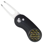 Full Metal Markers Premium Golf Divot Tool With Unique Goldfish Ball Black. Fixed Price $34.99.