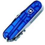Victorinox Swisschamp Army Pocket Knife Translucent Transparent Sapphire. Fixed Price $169.95.