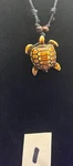 Vintage Sea Turtle Necklaces Resin Summer Beach Wear Cloth Chain Bohemian #1. Fixed Price $7.00.