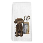 Labrador Retriever Golf Kitchen Towels,chocolate Gifts,dog Deco.... Fixed Price $22.76.