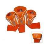 Team Golf Nfl Cleveland Browns Contour Club Headcovers 3-PACK. Fixed Price $39.99.
