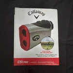 Callaway Csi Pro Golf Laser Rangefinder Slope 6X 1000YD W/ Carrying Case. Fixed Price $90.00.