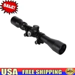 22 3-9X Magnification 32MM 30/30 Reticle Scopes With Rings Blac. Fixed Price $52.01.