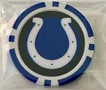 Indianapolis Colts - Nfl Clay Poker Chip Golf Ball Marker. Fixed Price $9.84.