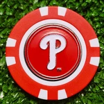 Mlb Philadelphia Phillies Golf Ball Marker Magnetic Poker Chip New. Fixed Price $5.75.