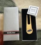 Barlow Gold Carrier Golf Ball Marker Divot Tool. Fixed Price $17.00.
