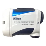 Nikon Coolshot Pro Stabilized Golf Laser Rangefinder White Blue Case Strap Used. Fixed Price $265.00.