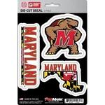 Maryland Terrapins Team Logo Mascot Ncaa College Sticker Decal Set Usa Made. Fixed Price $16.99.