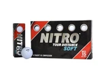 Nitro Tour Distance Soft 15 Pack - White Golf Balls. Fixed Price $29.65.