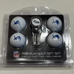 Team Golf Nfl Premium Gift Set 4 Balls-divot Tool-ball Marker Detroit Lions. Fixed Price $12.99.
