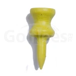 X 1" Step Down Golf Tees - Yellow (1 Bag Of 100). Fixed Price $17.99.